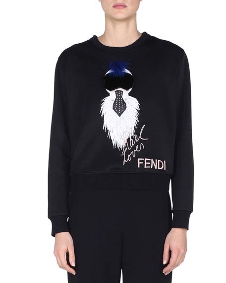 fendi karlito stitching on clothing|Fendi Karlito in Marketing Events at Neiman Marcus.